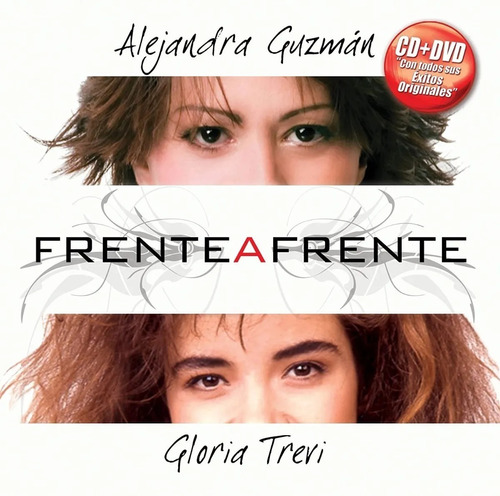 Frente A Frente Alejandra Guzman - Gloria Trevi Cd + Dvd 