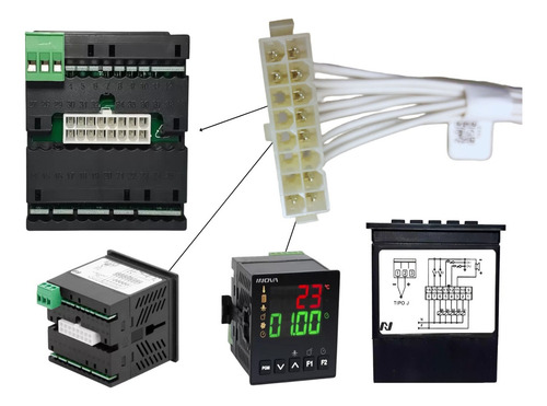 Kit Controlador Yb1-11-j-h-f + Chicote Subst. Inv-20015/j