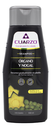 Shampoo Organo Y Nogal Cuarzo 550 Ml Hoy