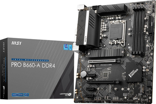 Msi Pro B660-a Placa Base Ddr4 (atx, Intel Core De 12ª Gener