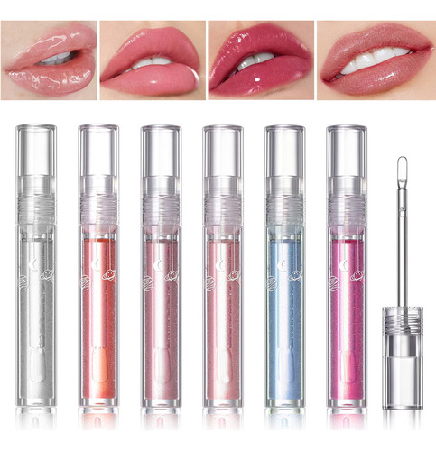 Blsamo Labial Hidratante Con Aceite De Brillo Labial, Brillo