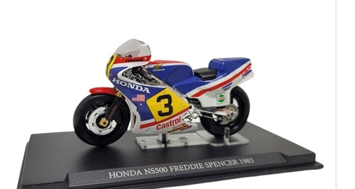 Moto Colección Honda Ns500 Freddie Spencer 1983 Escala 1:24