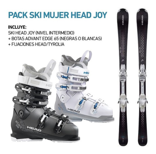 Pack Ski Head Joy (ski + Botas + Fix) / 360 Ski & Bike