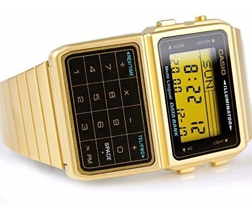 Reloj Casio Dbc611 Caballero Vintage Dorado Original