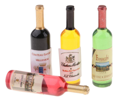 4 X 4x Mini Botellas De Taza De De , De Pretendr Para Niños