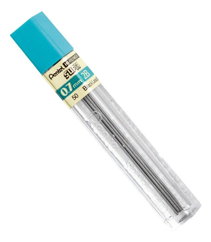 Grafite Hi-polymer Pentel 0.7mm - 2b - 12 Minas