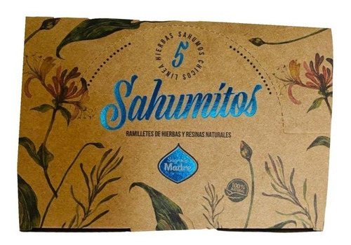 Sahumitos Sagrada Madre Caja X 5 U Fragancia ESTORAQUE ALCANFOR