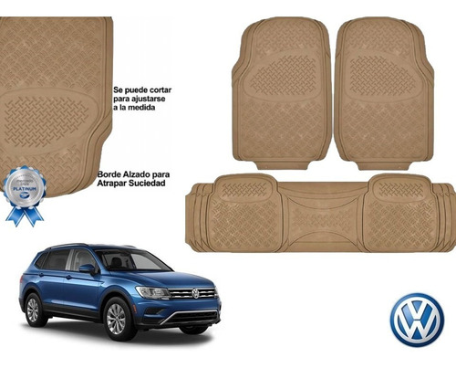 Tapetes Uso Rudo Beige Rd Volkswagen Tiguan 2018 A 2024