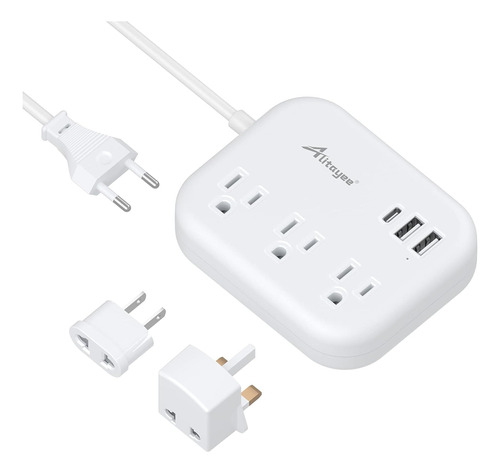 European Travel Plug Adapter, Alitayee Eu/uk/us Travel Po...