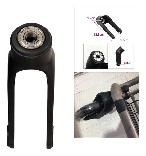 Kit De Horquilla Delantera Para Silla De Ruedas 6 Pulgadas