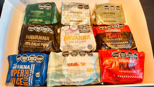 Caja 18 Alfajores Havanna Degustacion Premium Surtidos