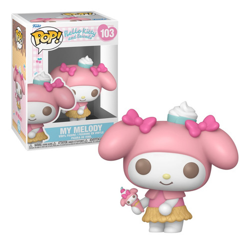 My Melody Helado Funko 103 Hello Kity And Friends