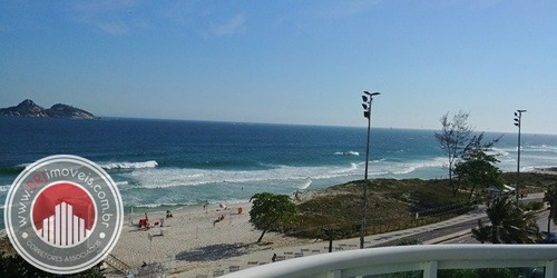 Imagem 7 de 15 de Cobertura Frontal Mar Barra Da Tijuca 137m2 - Cobertura A Venda No Bairro Barra Da Tijuca - Rio De Janeiro, Rj - O-11682
