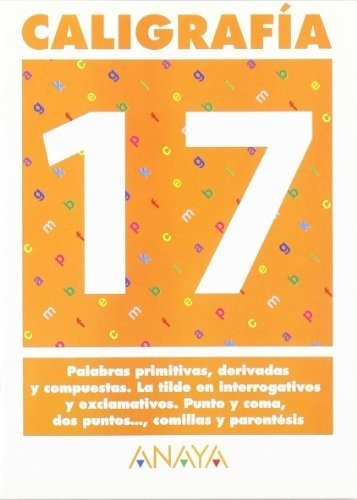 Caligrafía, Educación Primaria, 2 Ciclo. Cuaderno 17&-.