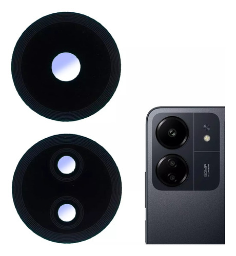 Redmi 13c Lente De Camara Ttasera Adhesivo Preinstalado