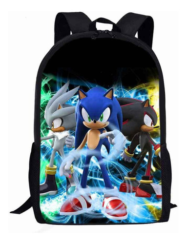 Sonic Cute Cartoon Sonic Back To Mochila Infantil