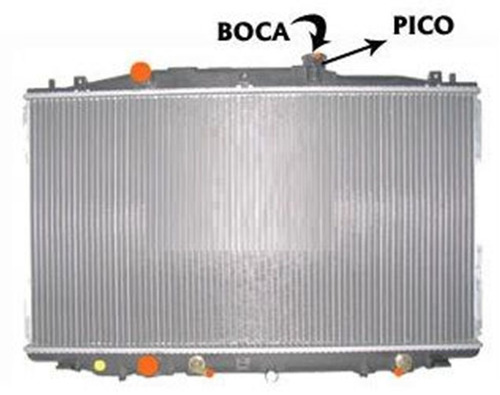 Radiador Honda Accord 2.4 Desde 2003 Caja Automatica