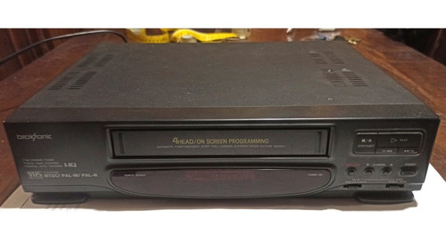 Video Grabador Reproductor Broksonic Vintage A Reparar Retro