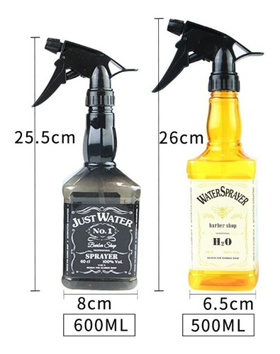 Rociador De Agua Difusor Spray Barberia Peluqueria 500/600ml