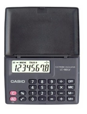 Calculadora Casio De Bolsillo Lc-160lv 8 Digitos Lince