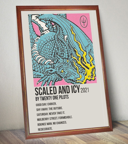 Twenty One Pilots Poster Album Scaled And Icy En Cuadro 21 
