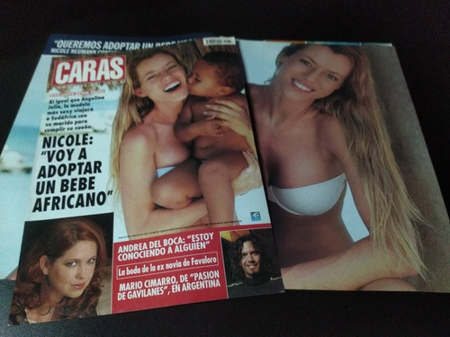 Nicole Neumann * Tapa Y Nota Revista Caras 1233 * 2005