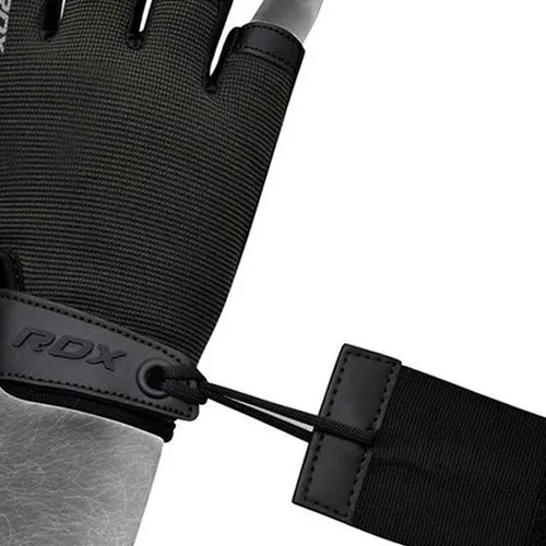 Guantes Medios Rdx De Levantamiento Black Wga-t2hb