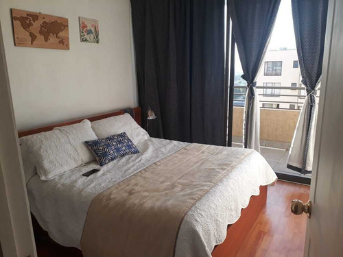 Amplio Depto 1 Dorm, Est, Bod, Terraza, Metro (86068)
