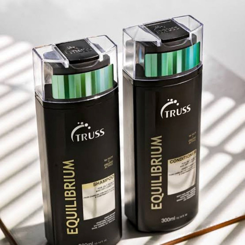 Truss Equilibrium Shampoo & Acond 300ml / Cuero Cab Graso