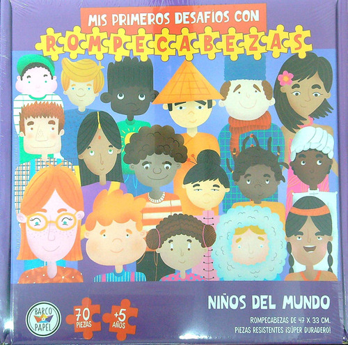 Rompecabezas 70 Piezas - Niños Del Mundo