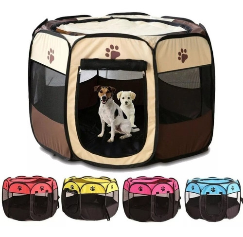 Corral Plegable Portatil Mascotas Xl Perros Gatos