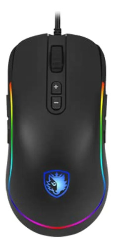 Mouse Gamer Revolver S11 Negro Sades