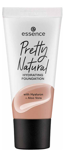 Base de Maquillaje Líquida Essence Pretty Natural Hidratante 250 Cool Latte