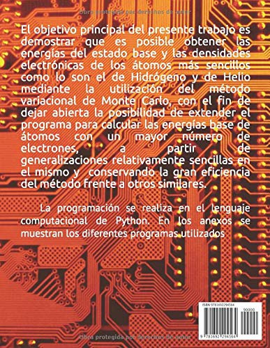Energia Y Densidad Electronica De Los Atomos De Hidrogeno Y
