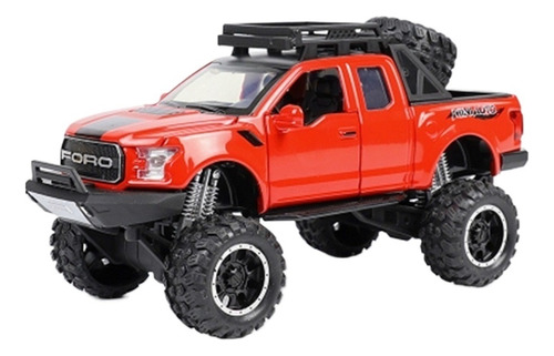 1:32 Ford Raptor F150 Svt Aleación Modelo De Coche Metal Fun