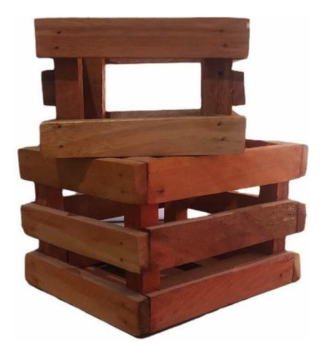 Kit Jardim Vertical 60 X 30 Com 2 Cachepots 16x18 / 12 X12