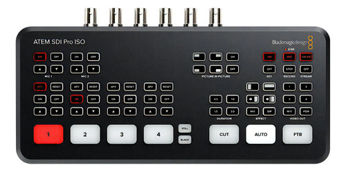 Switcher Atem Sdi Pro Iso Blackmagic Multiview Live Products