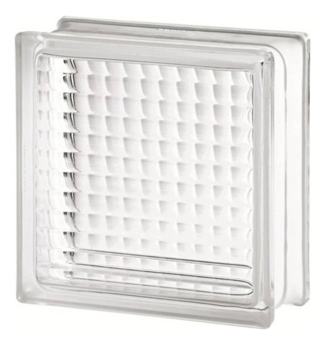 Ladrillo De Vidrio Vitroblock Bastón Cruzado Fino 19x19x8