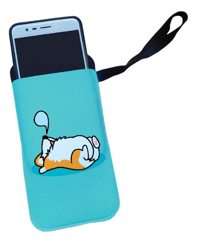 Case Para Celular Cachorro Dormindo Sono