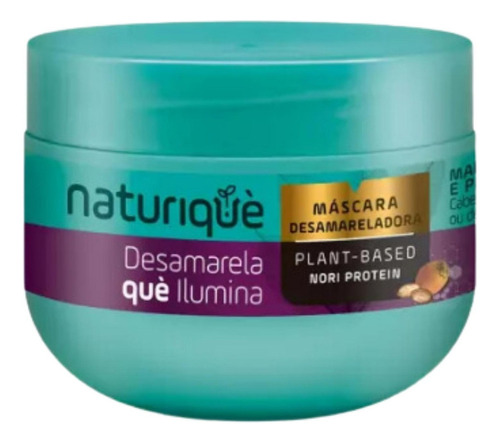 Mascara De Cabelo Desamareladora Iluminadora Nutrição 300g