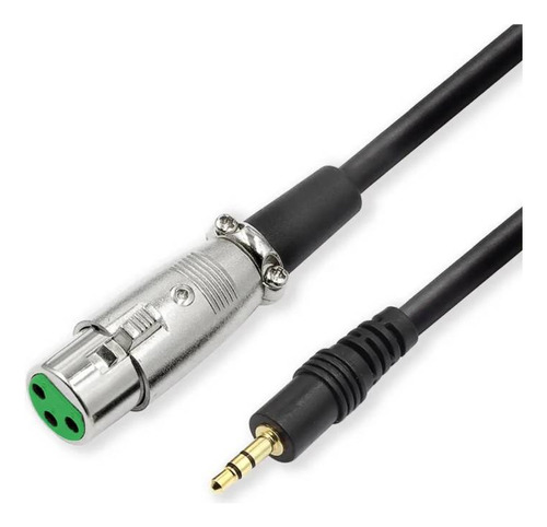 Cable Miniplug 3.5mm Estereo A Hembra Xlr Canon De 2.5mt 