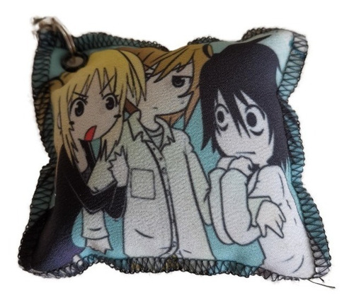 Llavero Cojín Manga Anime Death Note Misa Amane Light L