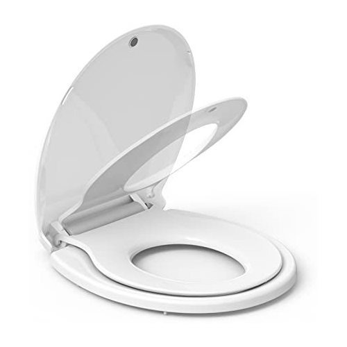Asiento De Inodoro Redondo Con Asiento De Entrenamiento Para