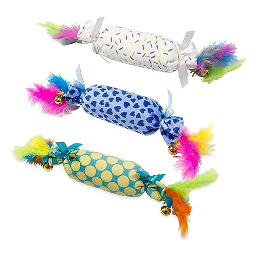Kidding Pets Cat Toys With Crinkle Paper For Large Medium Sm