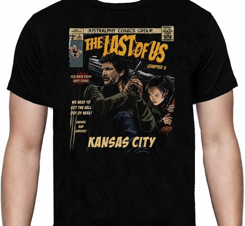 The Last Of Us - Comic - Videojuegos - Polera- Cyco Records