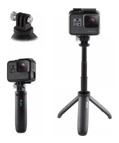 Baston Tripode Shorty Gopro Extensible Afttm-001 Original