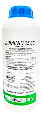Fungicida Anasac Dominio 25 Ec 1 Litro (difenoconazol 25%)