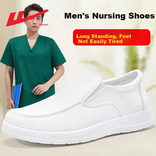 zapatos blancos hombre zapatos de enfermerÃ­a para hombre