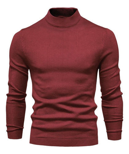 Suéter Hombre Casual Moda Cómodo Caballero Cuello Redondo