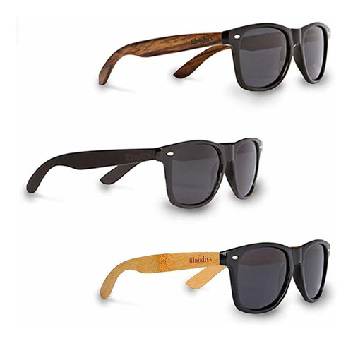 Woodies Tres Lentes De Sol Polarizados A Granel | Gafas De S